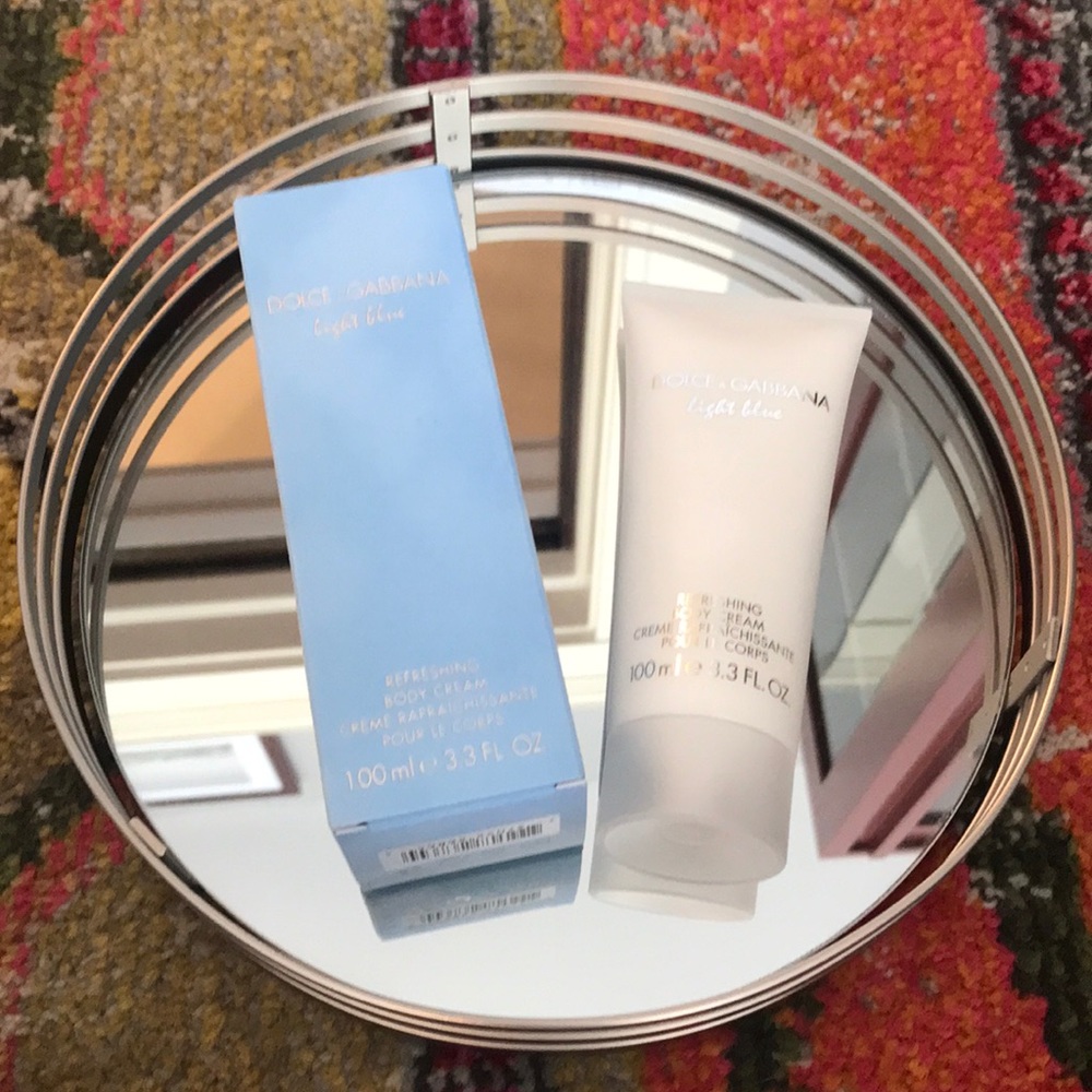 NEW with seal Light Blue Refreshing Body Cream